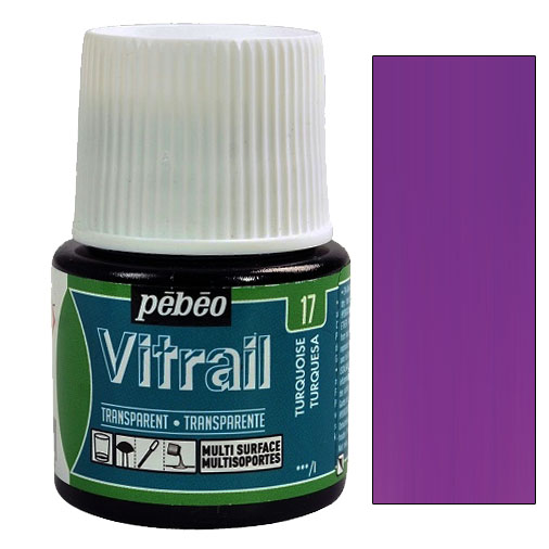 Glasmalfarbe Vitrail 45ml parma-violett